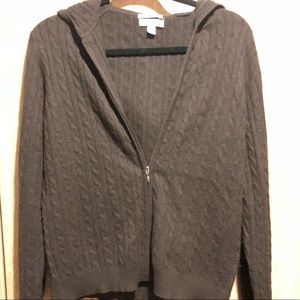 Charter Club cashmere hoodie